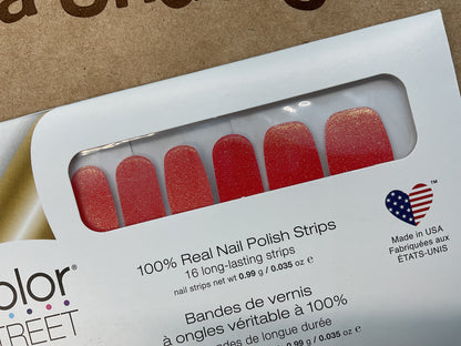 Color Street Nail Strips | Heat Wave | Real Polish | Easy Apply |
