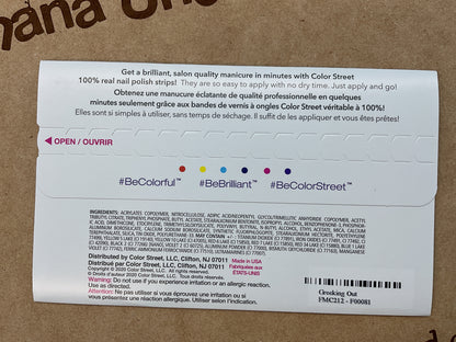 Color Street Nail Strips | Greeking Out | Real Polish | Easy Apply |