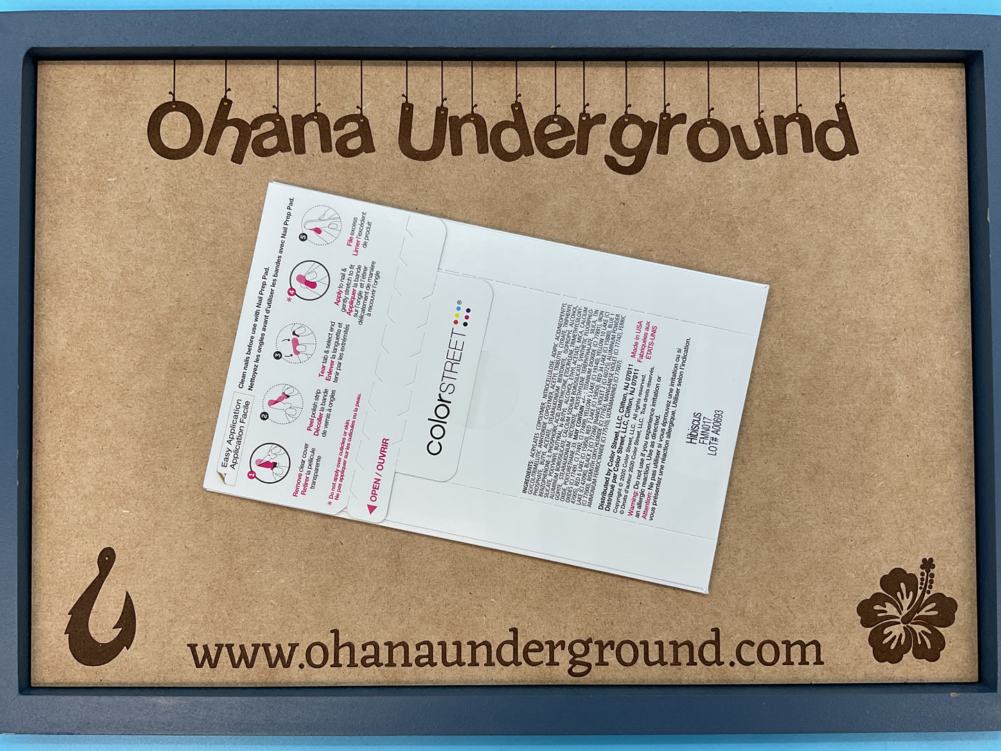 Color Street Nail Strips Hibiscus