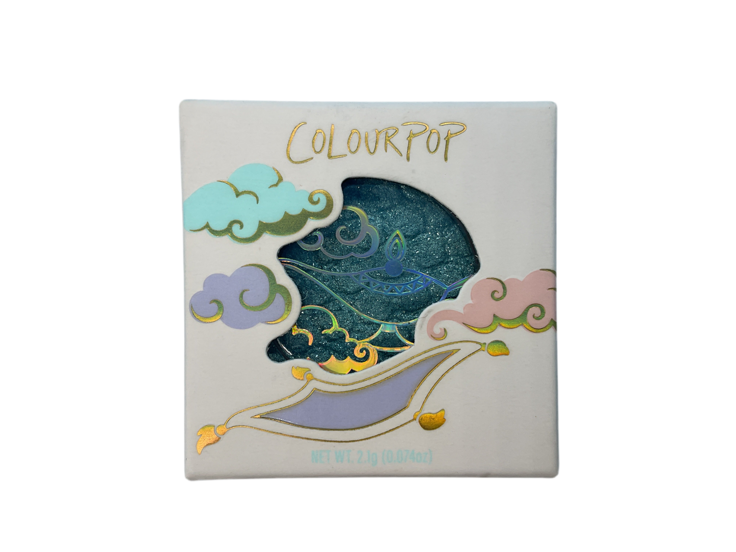 ColourPop Disney Princess Arabian Nights Super Shock Shadow – Icy Turquoise Glitter