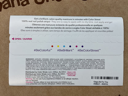 Color Street Nail Strips | Grape-ful For You | Real Polish | Easy Apply |