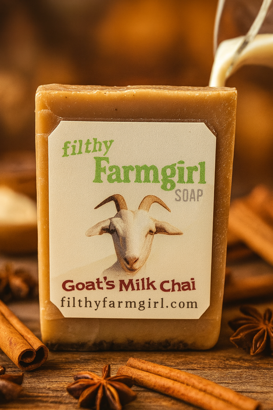 Filthy Farmgirl Soap Goat's Milk Chai Small Bar 2 oz