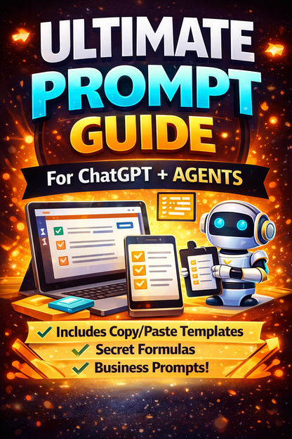 Promptcraft: The Ultimate ChatGPT Prompt Writing Guide + Agent Mode (PDF)