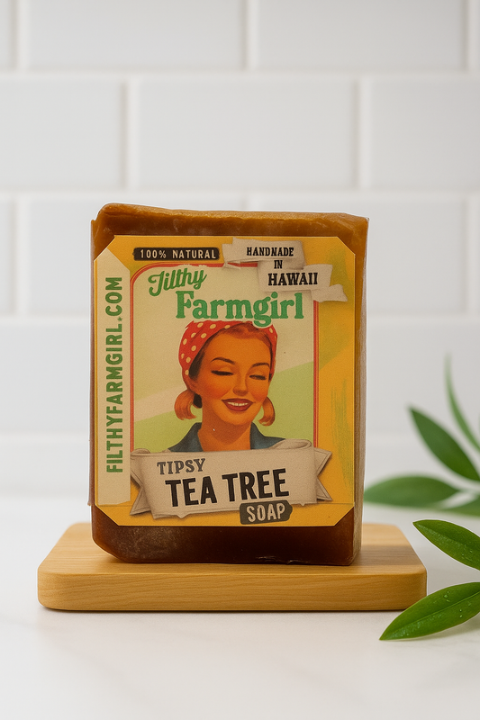 Filthy Farmgirl Tipsy Tea Tree Soap Small Bar 2 Oz
