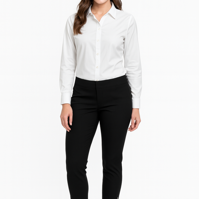 Van Heusen Stretch Pull-On Crop (0 Straight)