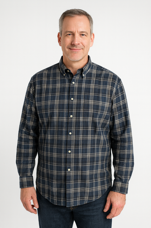 Van Heusen Never Tuck Slim Fit Shirt – XXL