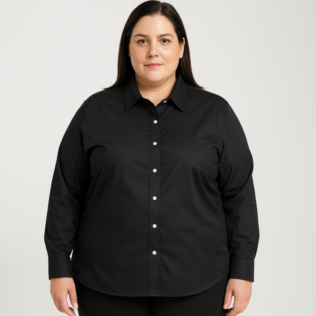 Van Heusen Women’s Button-Up Dress Shirt 2XL (20–22)