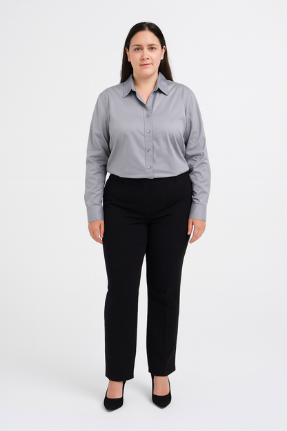 Calvin Klein Women’s Long-Sleeve Dress Shirt – M