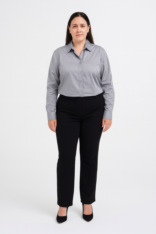 Calvin Klein Women’s Long-Sleeve Dress Shirt – M