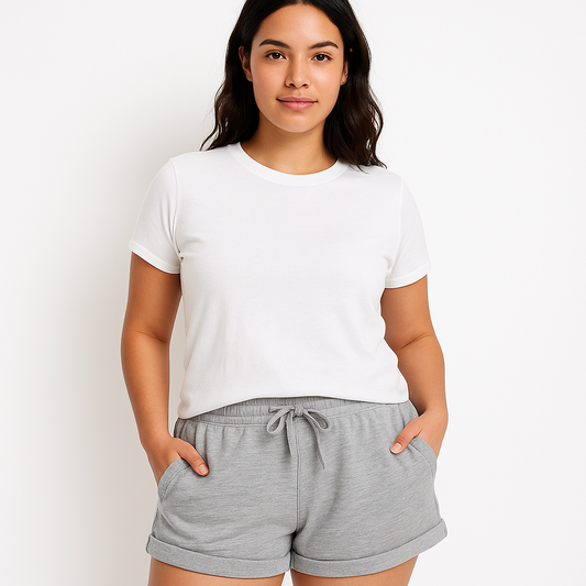 Victoria’s Secret PINK Grey Boyfriend Shorts – Large