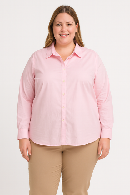 Van Heusen Women’s Long-Sleeve Dress Shirt XL