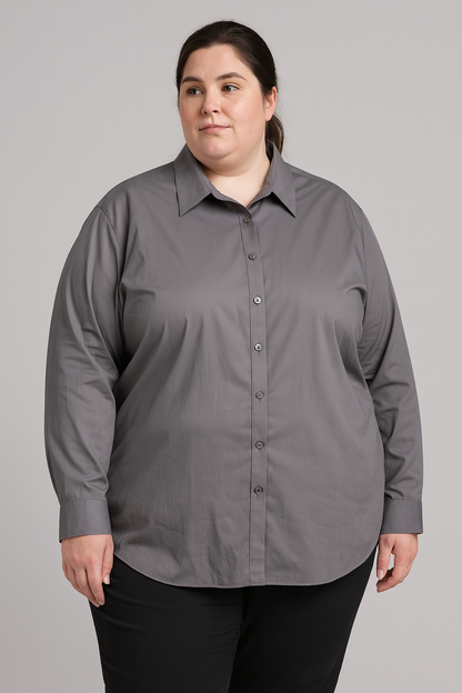 Van Heusen Women’s Button-Up Dress Shirt 3XL (24–26)