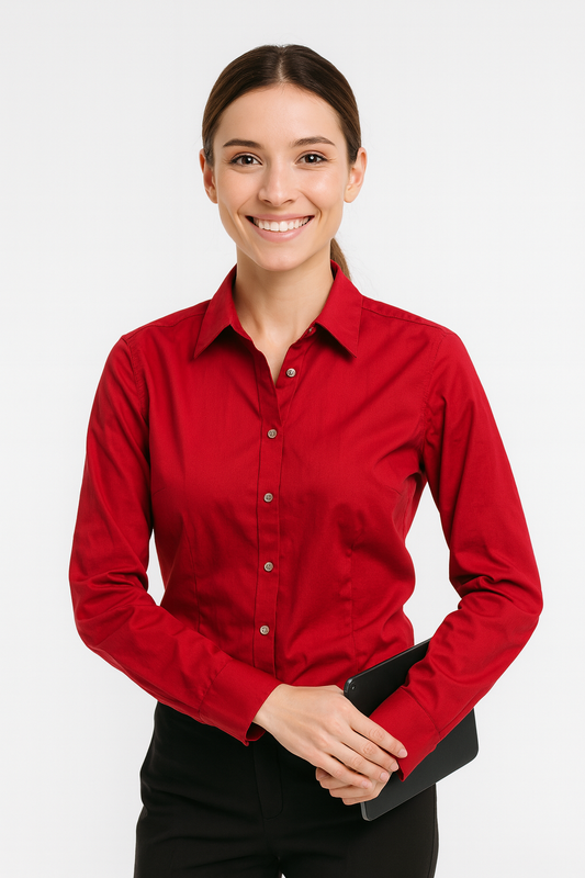 Van Heusen Women’s Button-Up Dress Shirt XS (0–2)