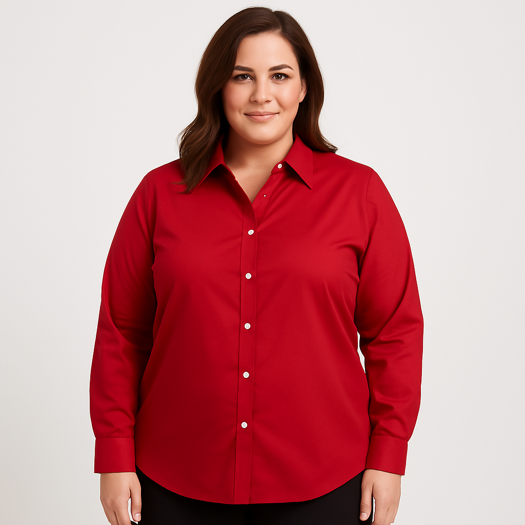 Van Heusen Women’s White Dress Shirt – XL (16–18)