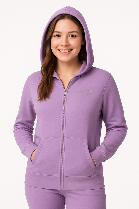 Victoria’s Secret PINK Zip-Up Hoodie – Large