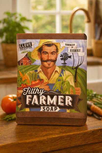 Filthy Farmgirl Soap Filthy Farmer Clove Eucalyptus Small Bar 2 oz