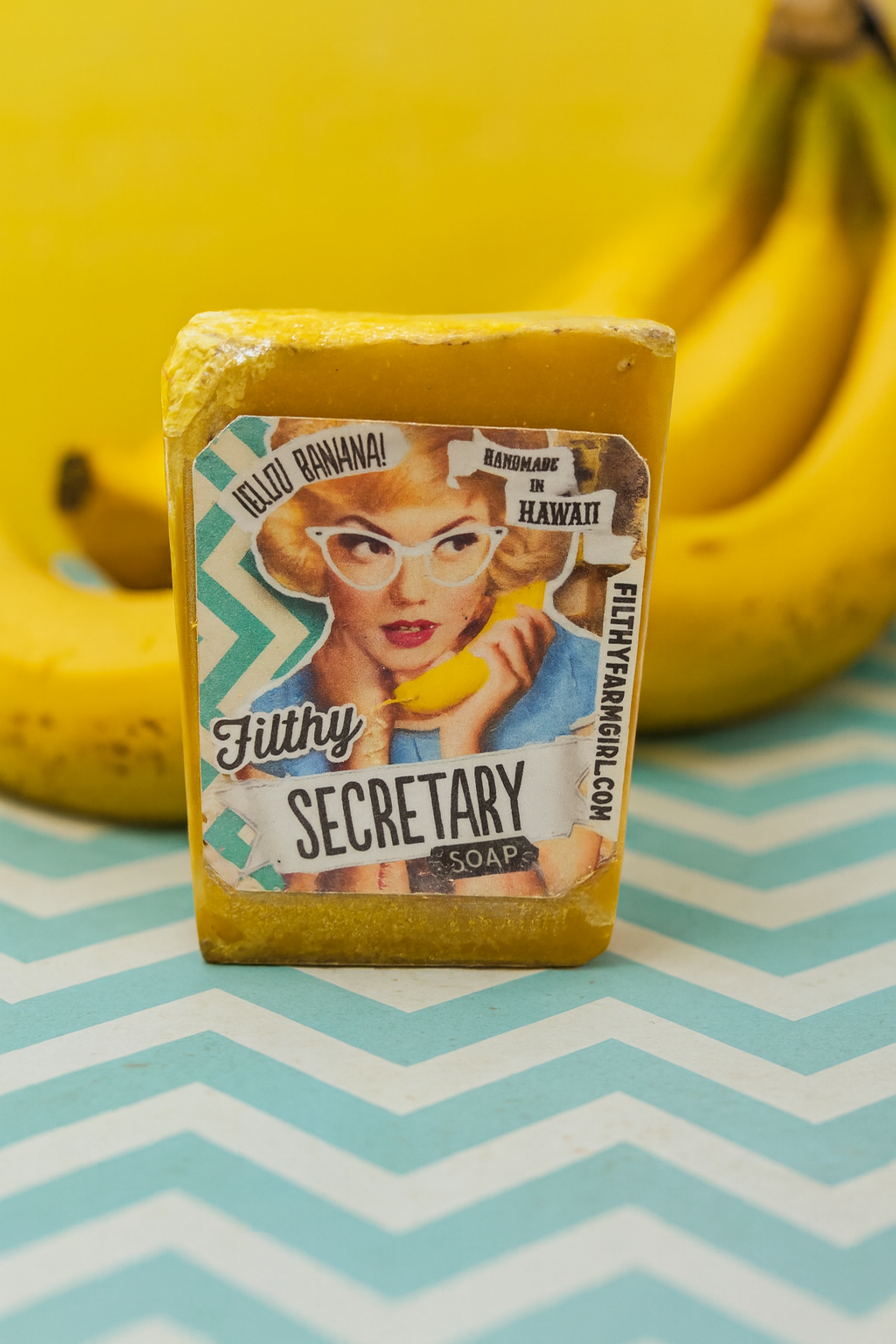 Filthy Farmgirl Filthy Secretary Banana Soap 2oz