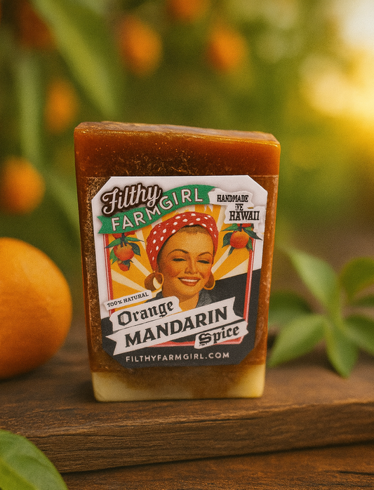 Filthy Farmgirl Orange Mandarin Spice Soap 2 oz