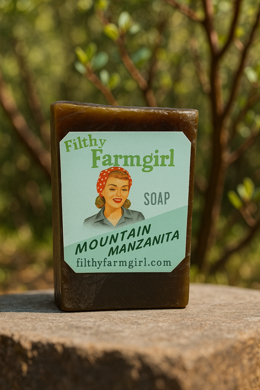 Filthy Farmgirl Mountain Manzanita Soap Small Bar 2oz