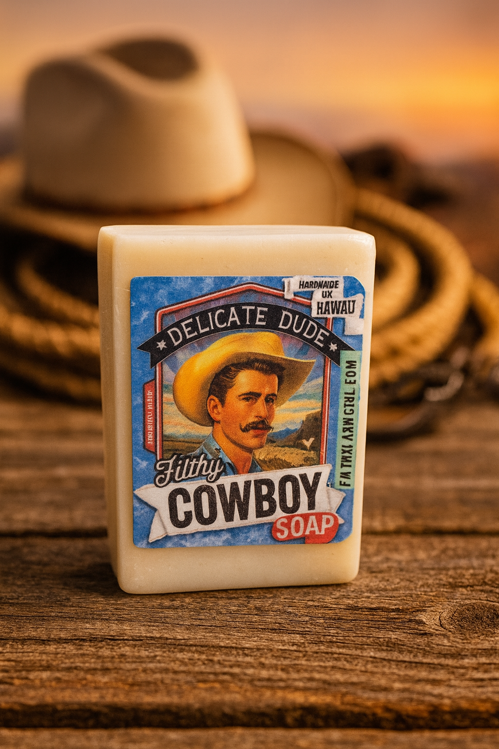 Filthy Farmgirl Filthy Cowboy Soap 2 oz Vanilla & Ylang