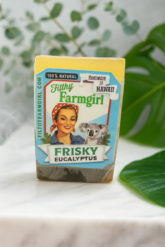 Filthy Farmgirl Soap Frisky Eucalyptus Small Bar 2 oz