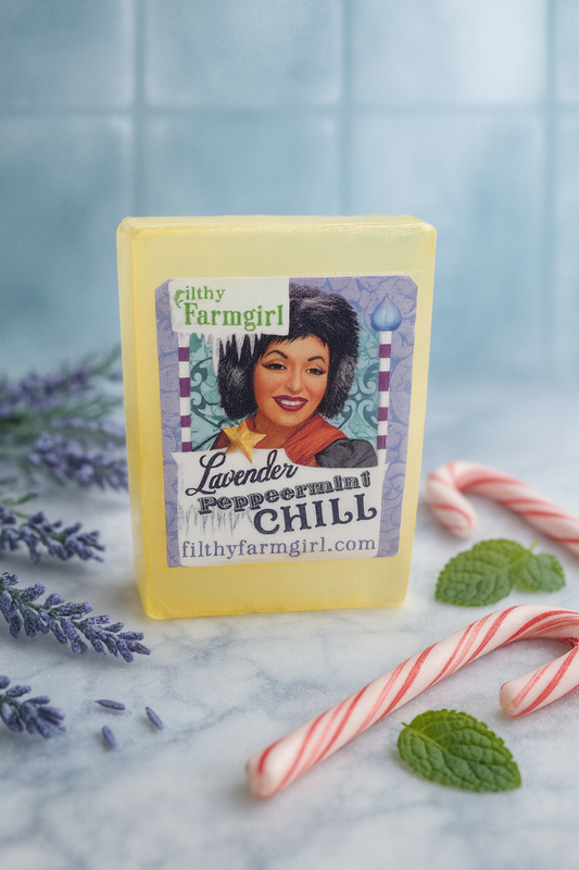 Filthy Farmgirl Lavender Peppermint Chill Soap 2 oz
