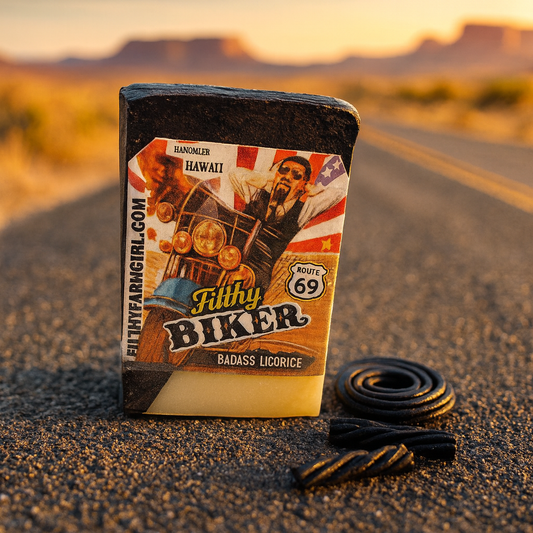 Filthy Farmgirl Filthy Biker Soap 2 oz Licorice