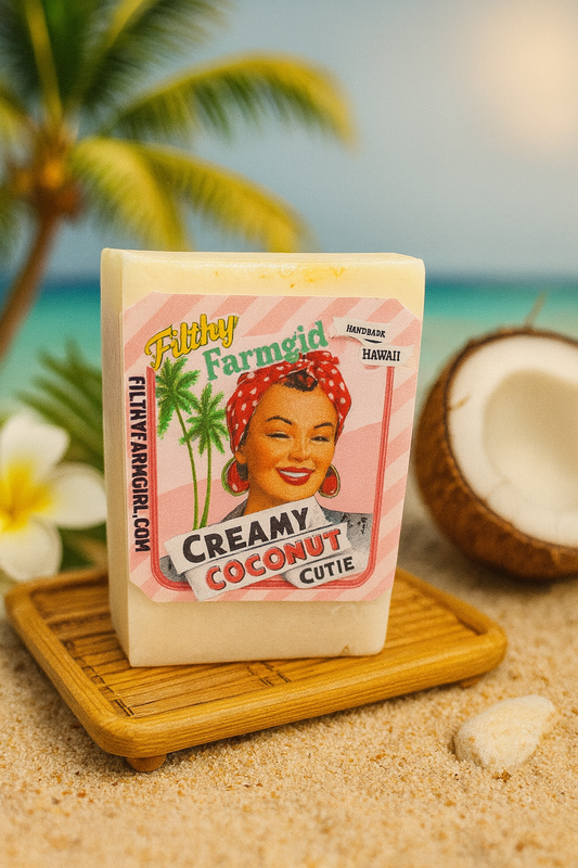 Filthy Farmgirl Creamy Coconut Cutie Soap 2 oz