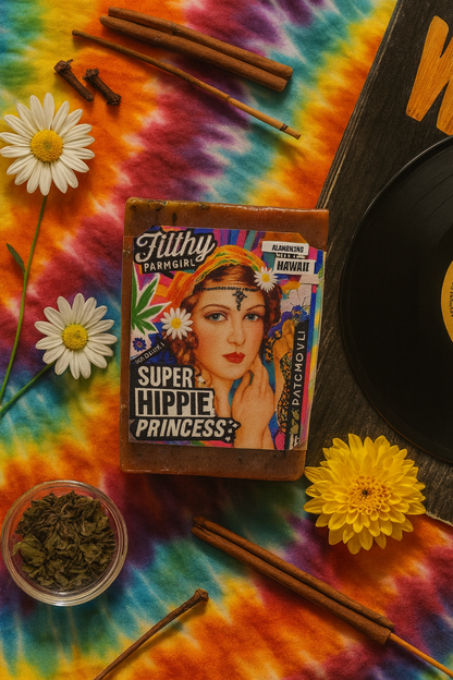 Filthy Farmgirl Super Hippie Princess Soap 2 oz