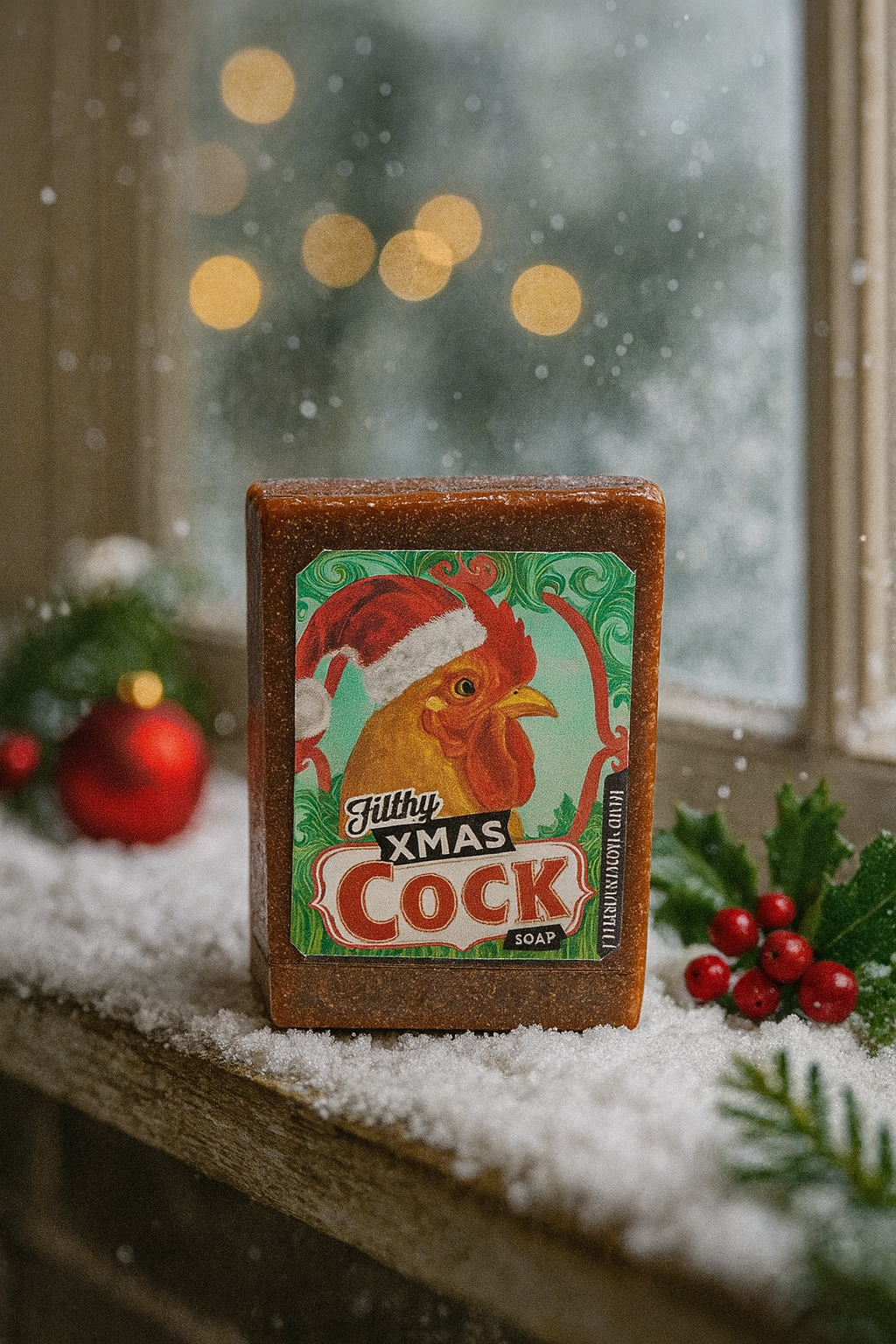 Filthy Farmgirl Filthy XMAS Cock Soap 2 oz