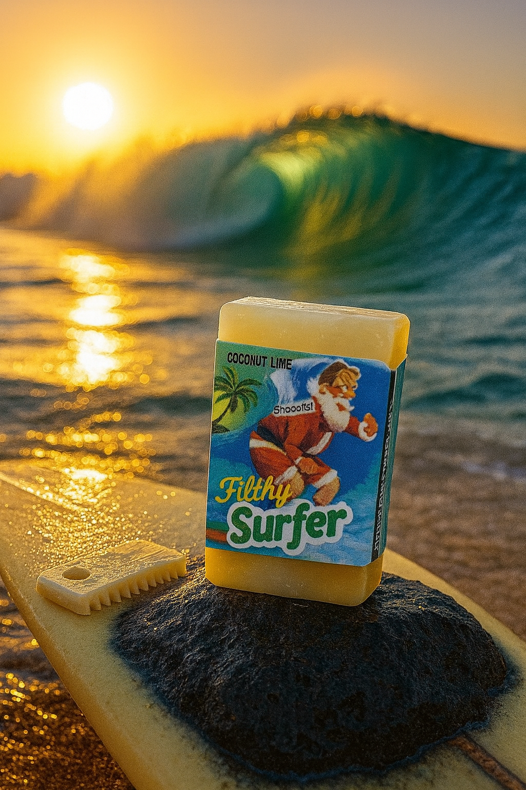 Filthy Farmgirl Filthy Santa Surfer Soap 2 oz
