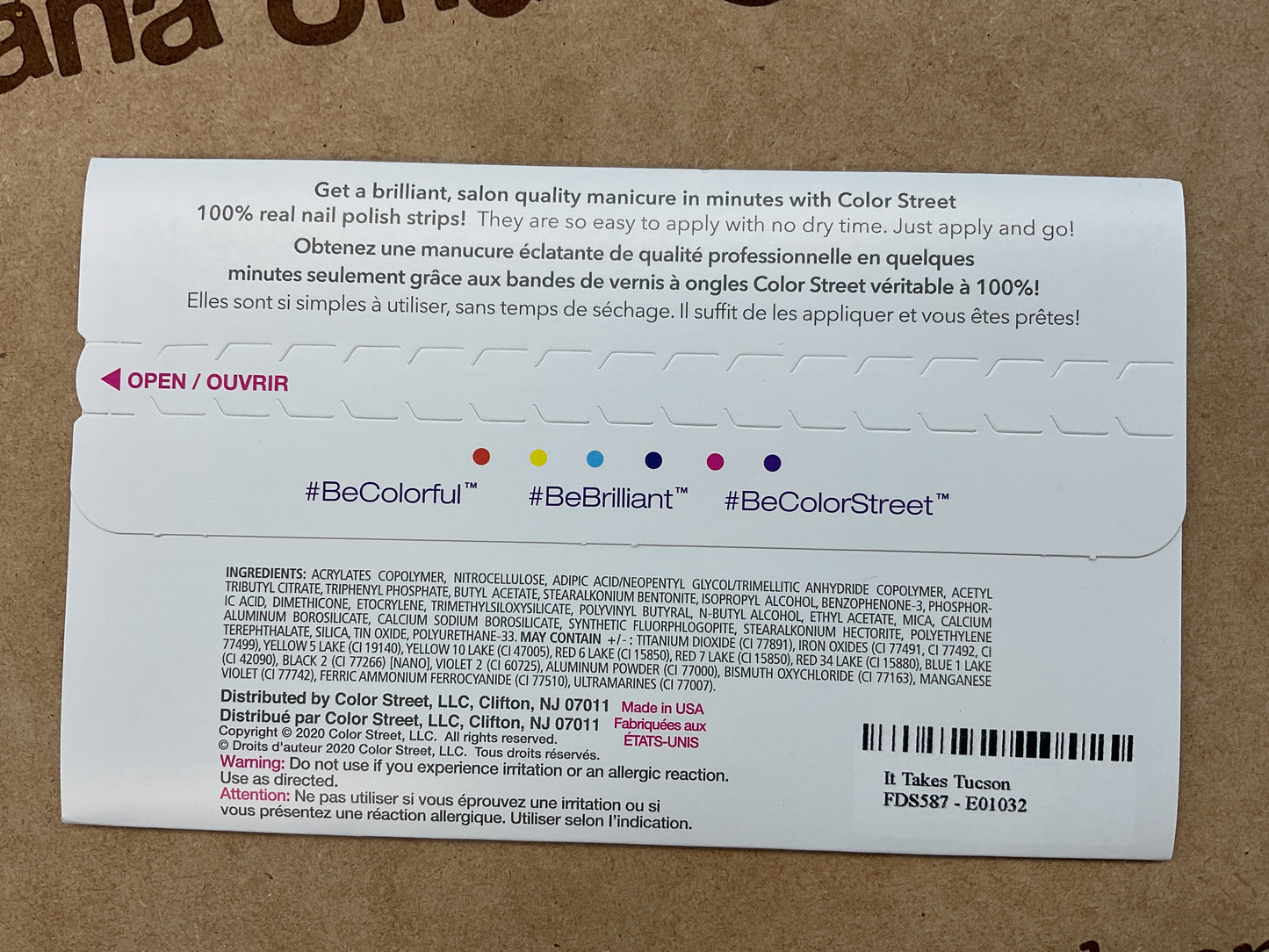 Color Street Nail Strips | It Takes Tucson | Real Polish | Easy Apply