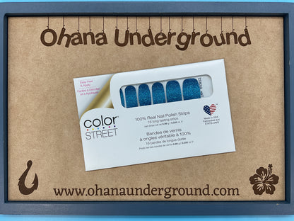 Color Street Nail Strips High Tide Blue Ombré