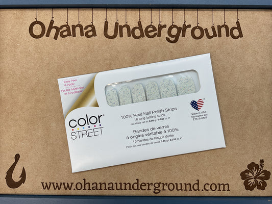 Color Street Nail Strips | Gossip and Glitter | Real Polish | Easy Apply |