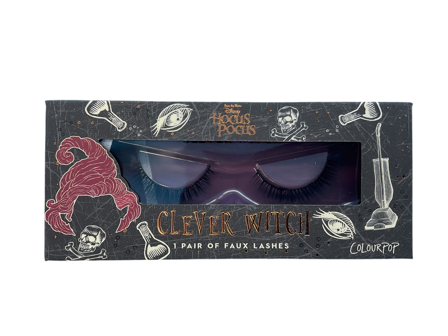 ColourPop x Disney Hocus Pocus “Clever Witch” Faux Lashes – Mary Sanderson Inspired Strip Lashes