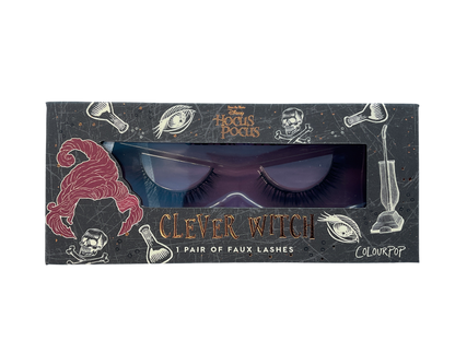 ColourPop x Disney Hocus Pocus “Clever Witch” Faux Lashes – Mary Sanderson Inspired Strip Lashes