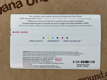 Color Street Nail Strips | Feeling Fab-boo-lous | Real Polish | Easy Apply |