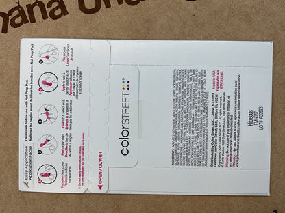 Color Street Nail Strips Hibiscus