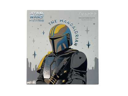 ColourPop Star Wars The Mandalorian Pressed Powder Palette – 9-Pan Neutral & Olive Smokey Eye