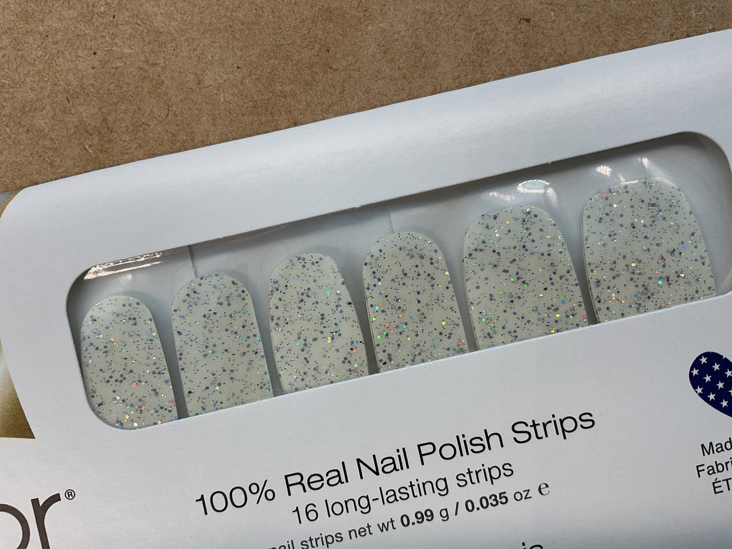 Color Street Nail Strips | Gossip and Glitter | Real Polish | Easy Apply |