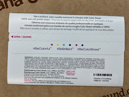 Color Street Nail Strips | Familia is Everything | Real Polish | Easy Apply