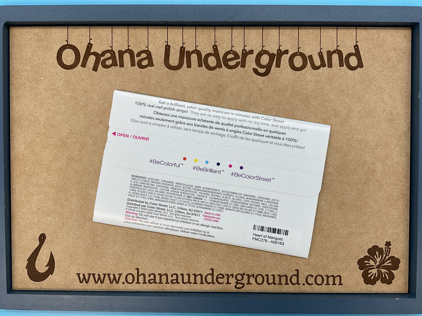 Color Street Nail Strips Heart Of Marigold | Peach Real Polish