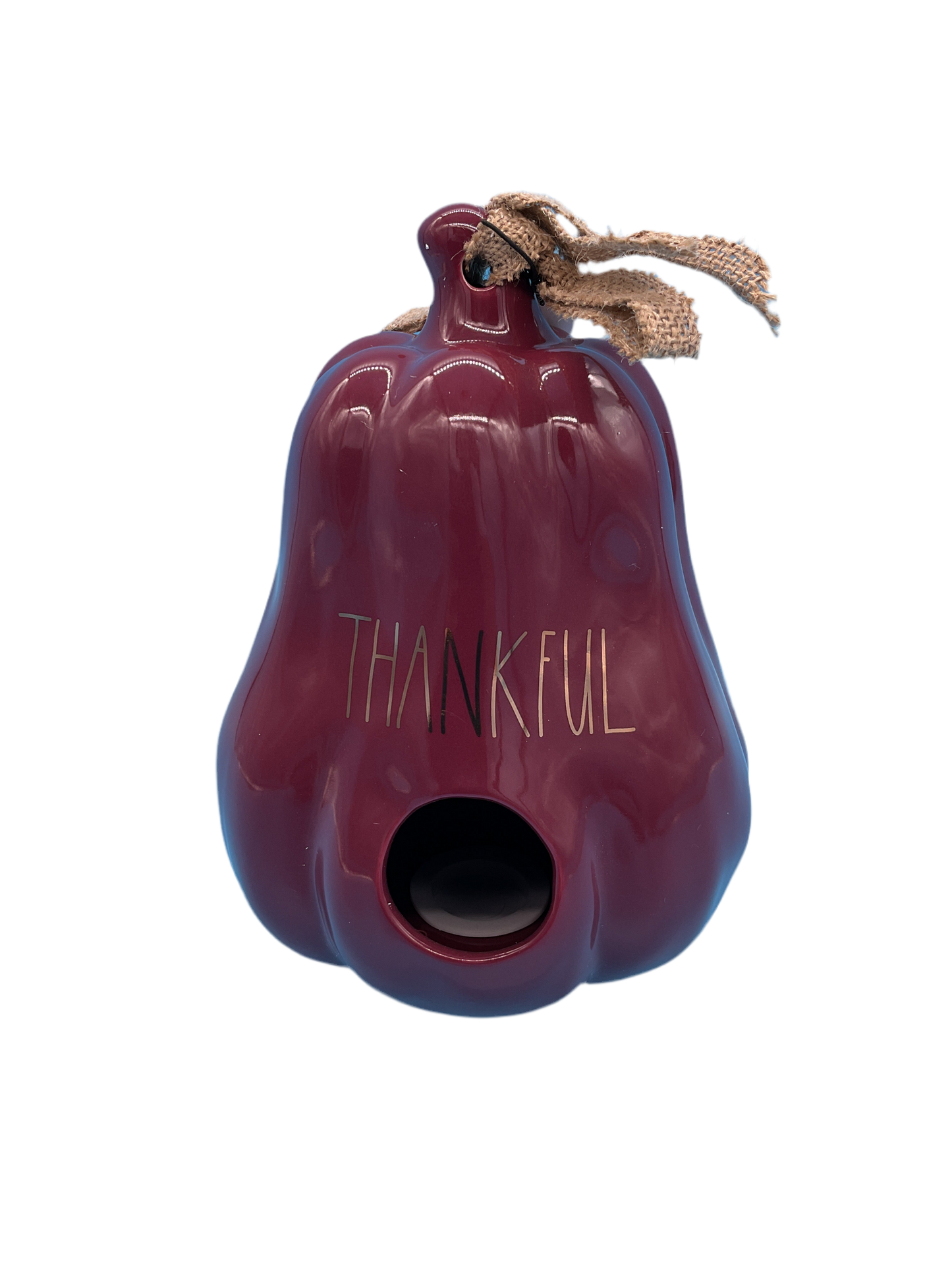 Rae Dunn Thankful Gourd Birdhouse