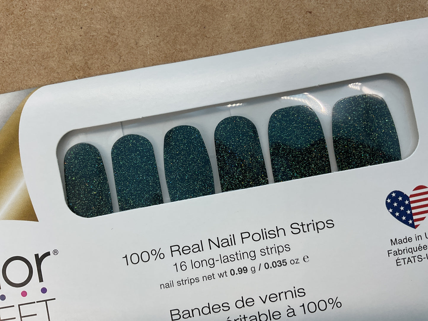 Color Street Nail Strips | Gaelic Greenery | Real Polish | Easy Apply |
