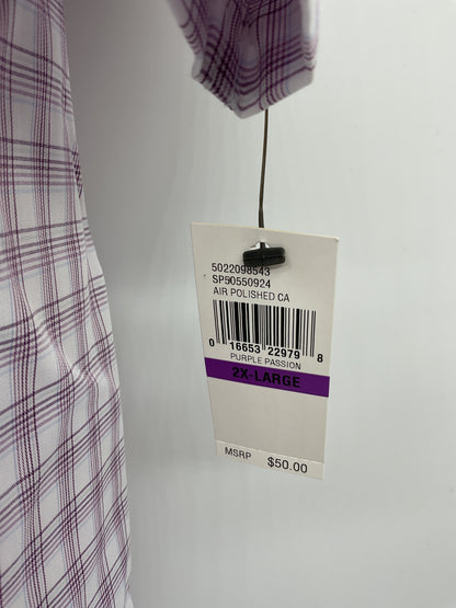 Van Heusen Men’s Air Cooling Short Sleeve Shirt XXL