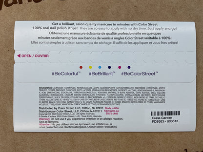Color Street Nail Strips – Glass Garden