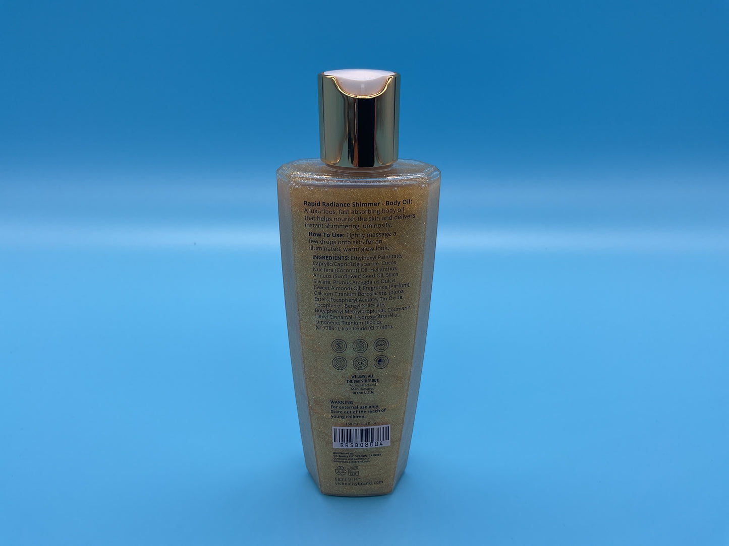 VIC Beauty Rapid Radiance Shimmer Body Oil 5.4 fl oz | Ohana Underground