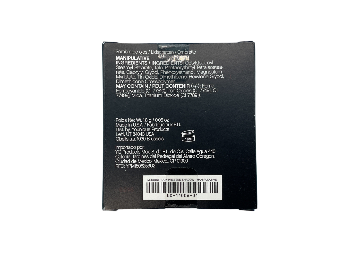 Younique ~ Moodstruck Pressed Shadow Refill *Manipulative* Metallic Copper