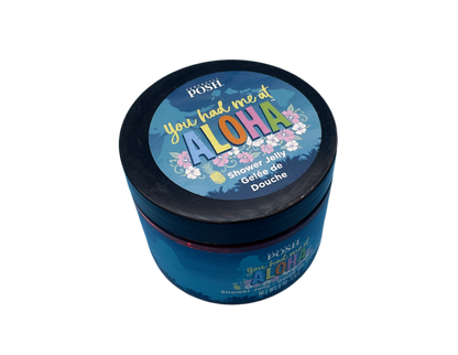 Perfectly Posh *You had me at Aloha* shower jelly