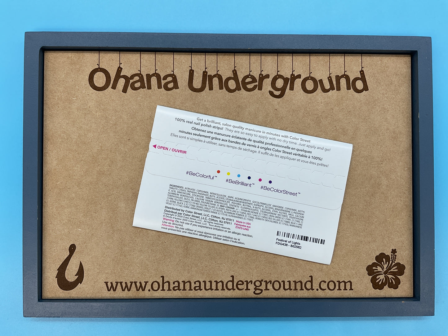 Color Street Nail Strips | Festival of Lights | Real Polish | Easy Apply |